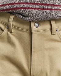 Regular Fit Soft Twill Jeans