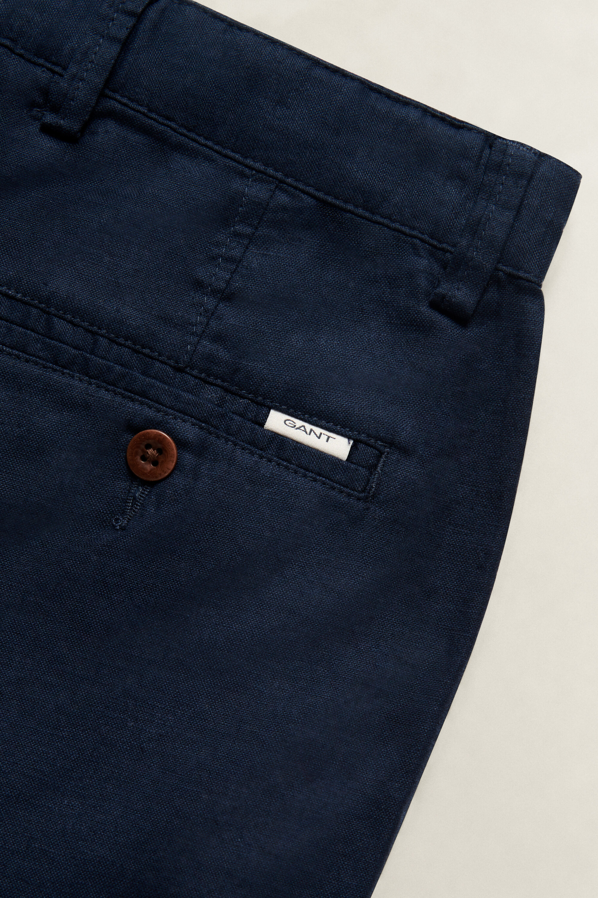 Teen Boys Linen Blend Shorts