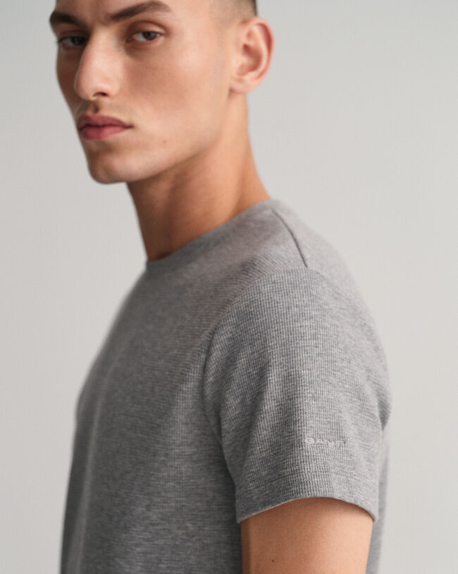 Waffle Texture T-Shirt