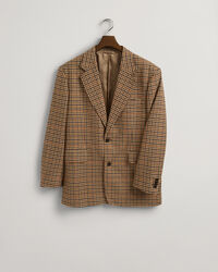 Heavy Wool Check Blazer