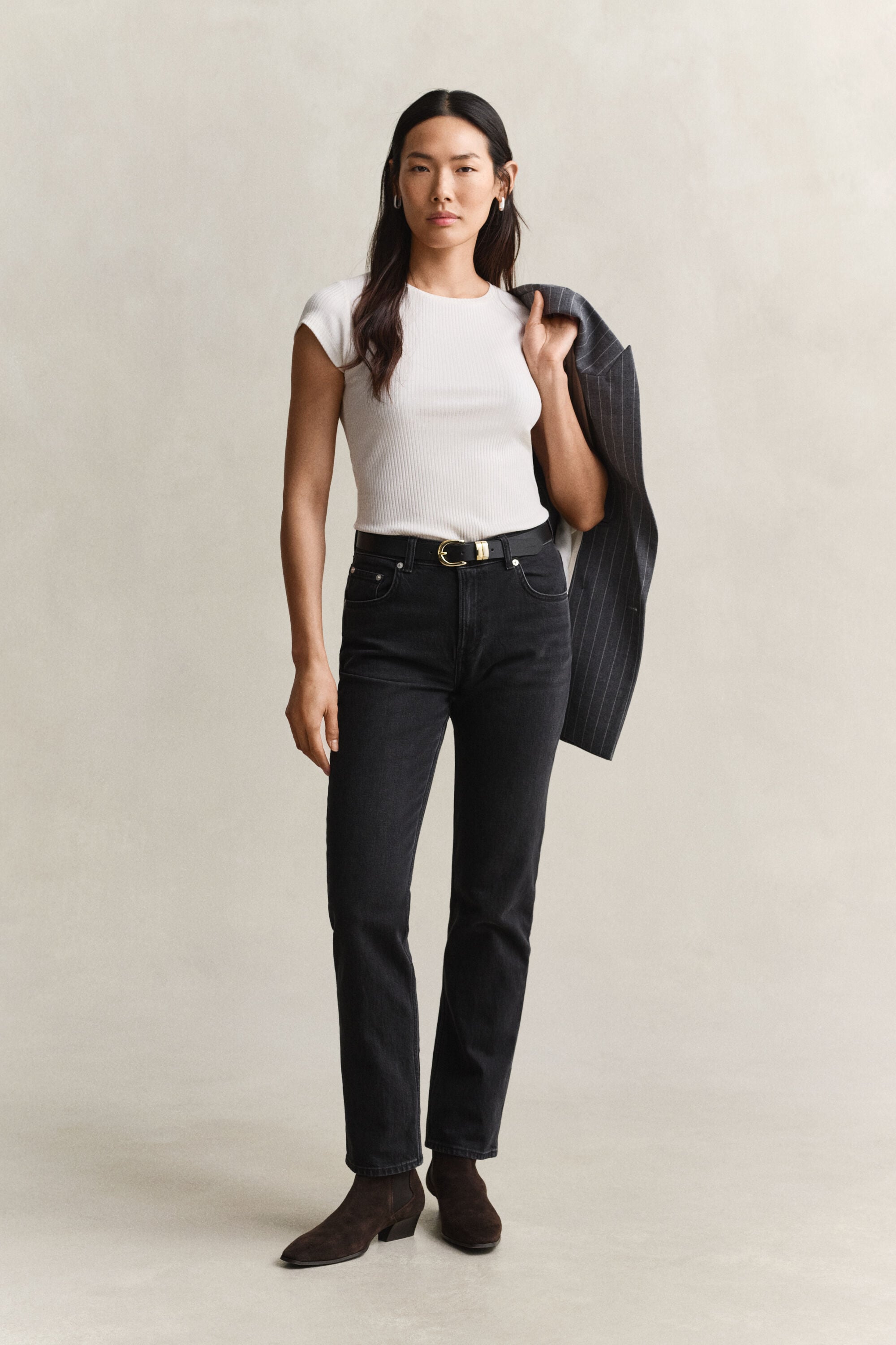 Slim Ribbed T-Shirt