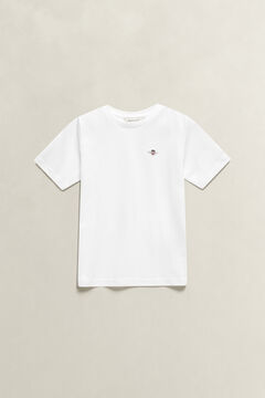 Kids Shield T-Shirt — WHITE 3