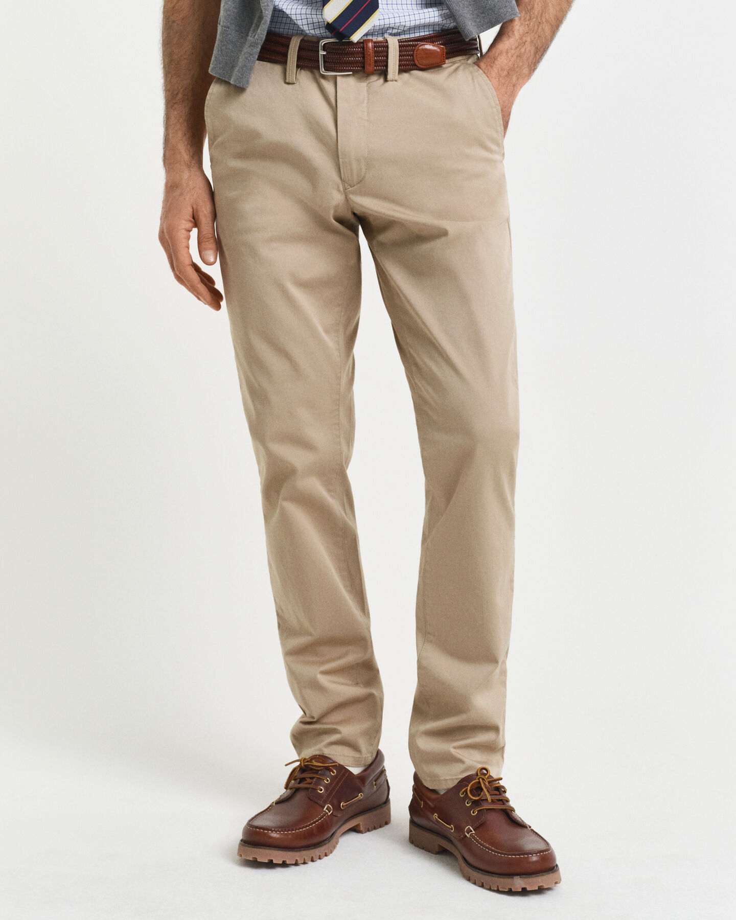 Slim Fit Twill Chinos