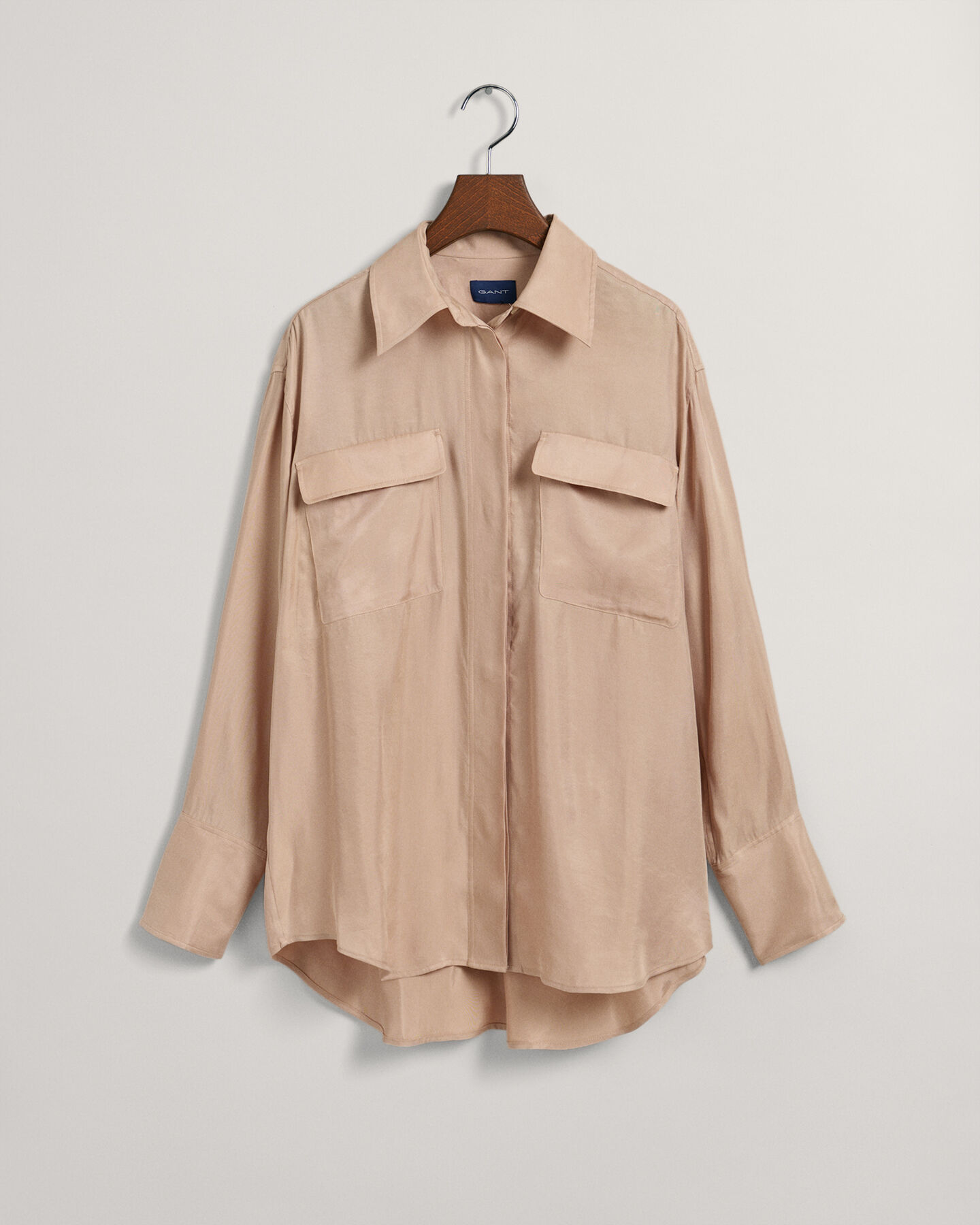 Relaxed Fit Flap Pocket Shirt