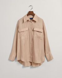 Relaxed Fit Flap Pocket Shirt