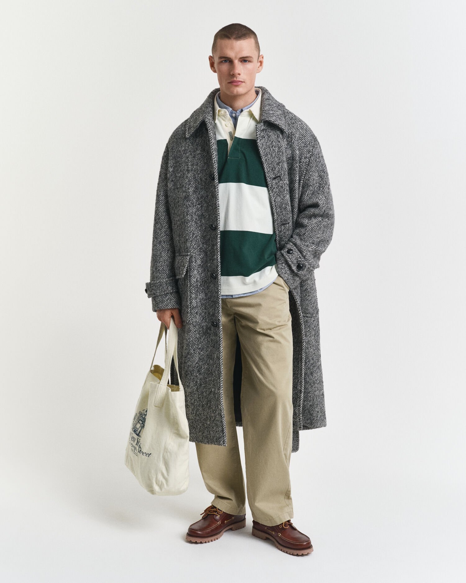 Block Striped Heavy Rugger