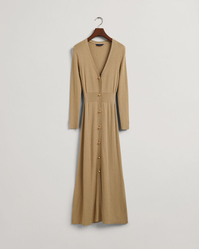 Ribbed Cardigan Dress
