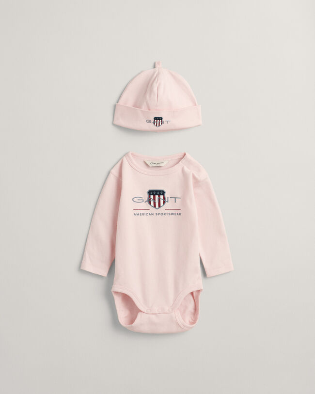 Baby Archive Shield Bodysuit & Beanie