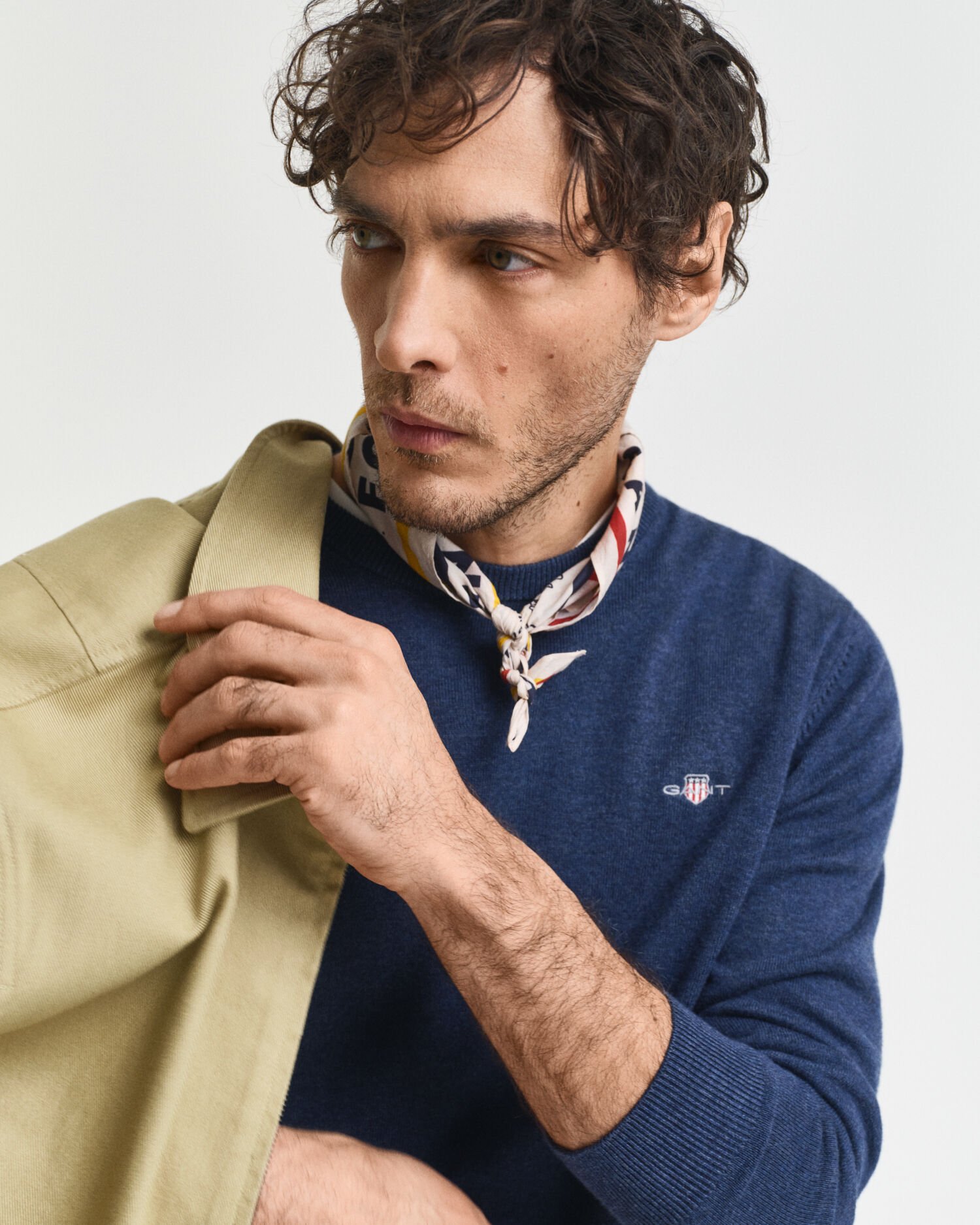 Cotton Crew Neck Sweater