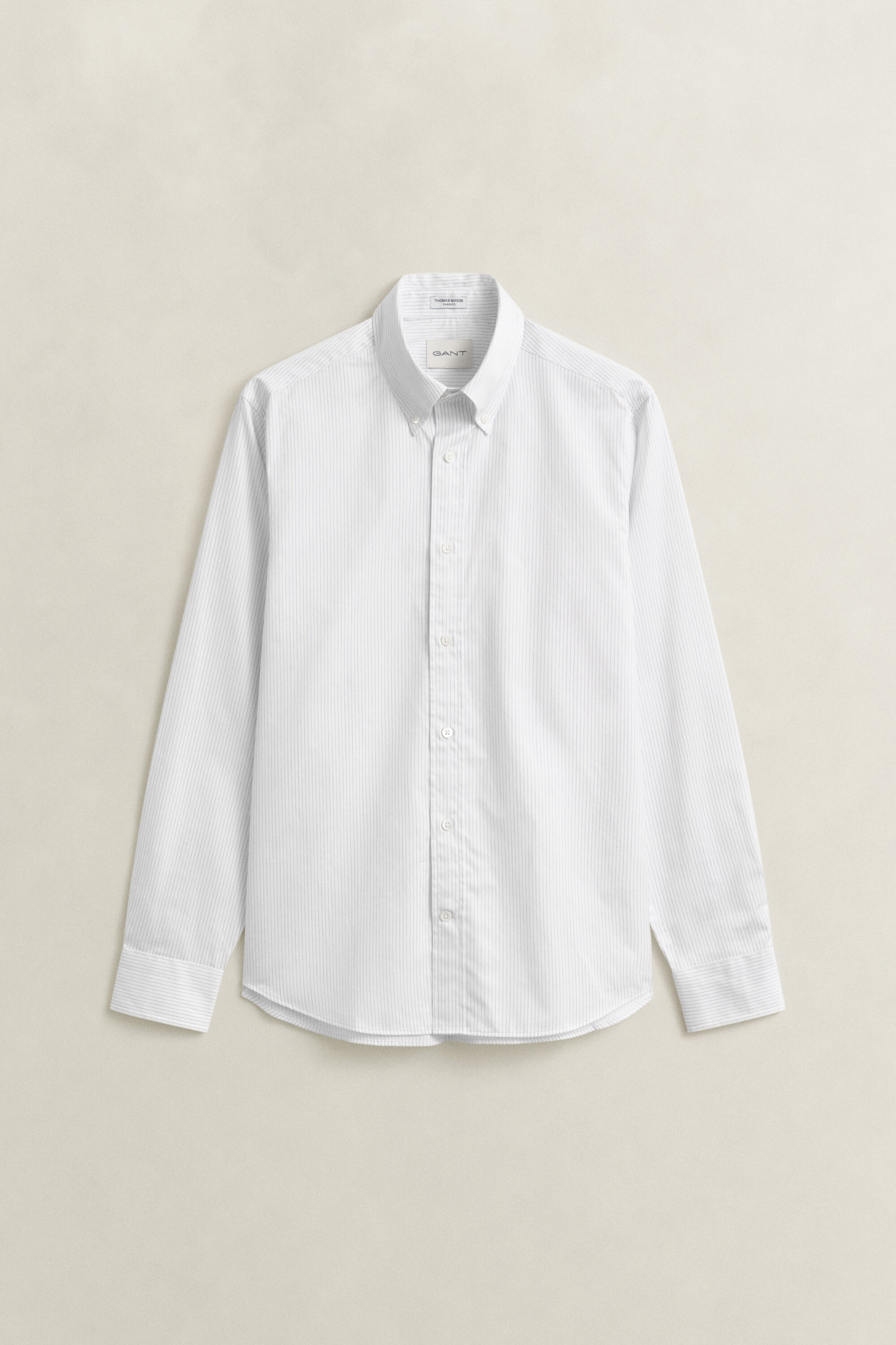 Striped Twill Dress Shirt