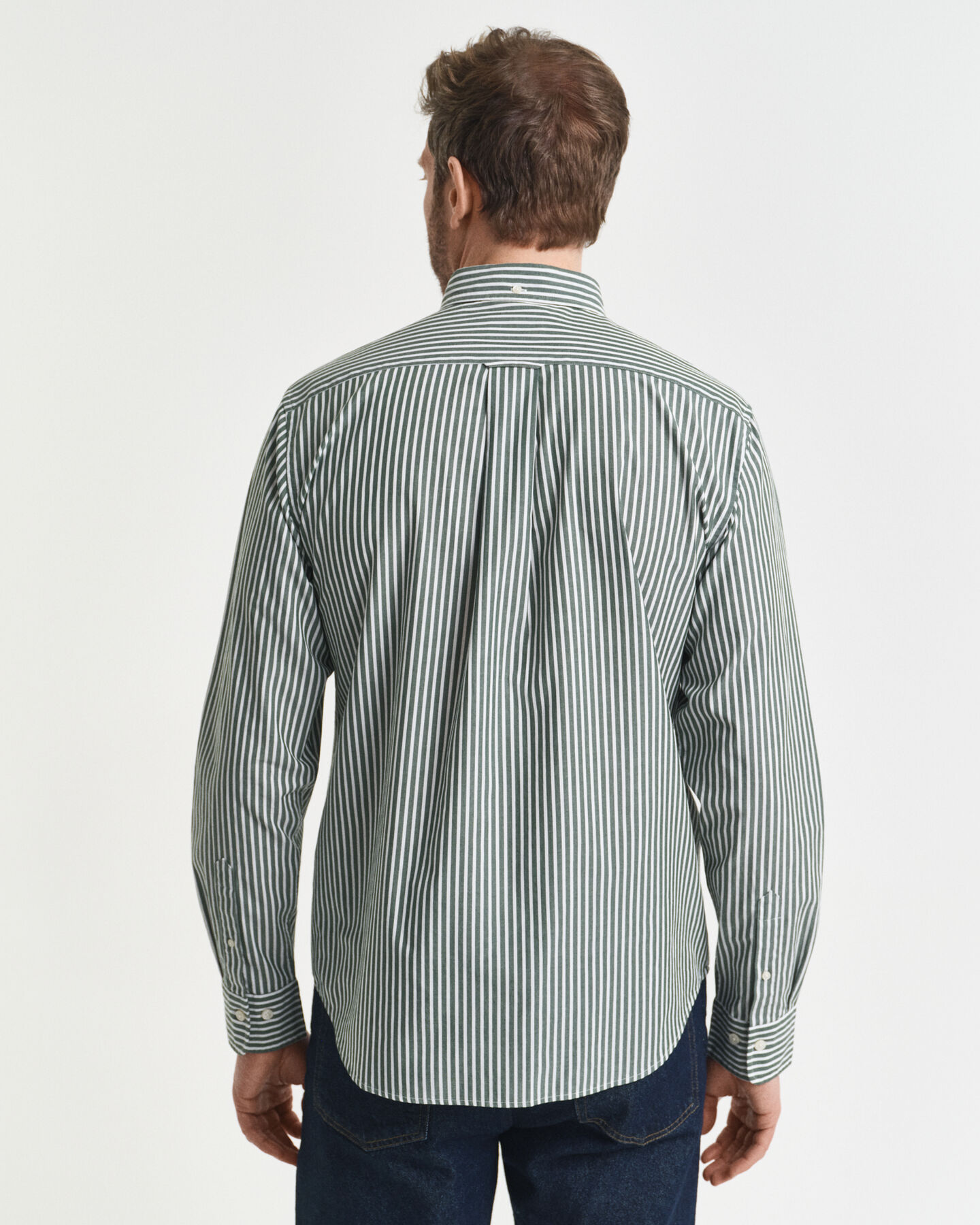 Regular Fit Classic Striped Poplin Shirt