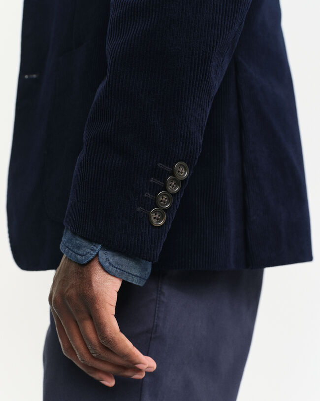 Slim Fit Corduroy Suit Jacket