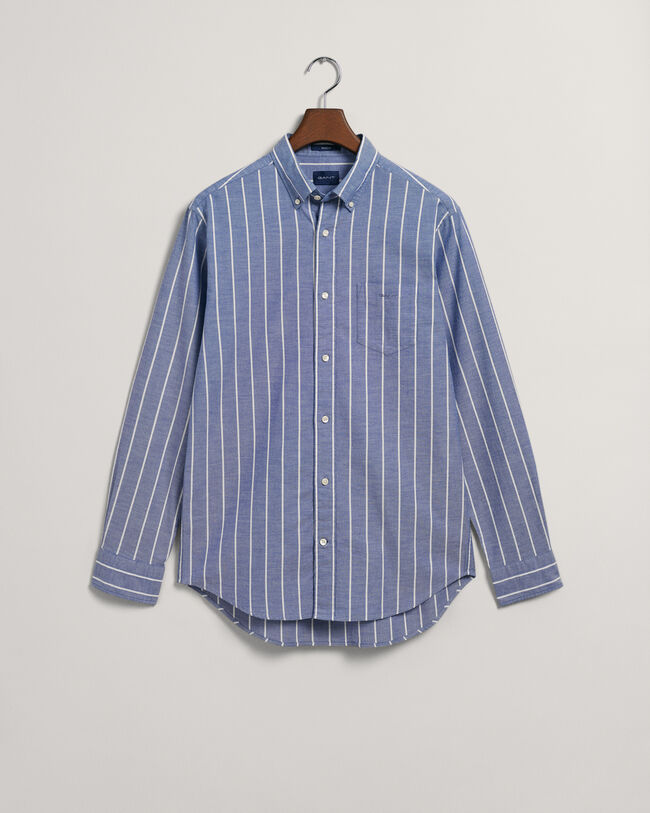 Regular Fit Striped Oxford Shirt
