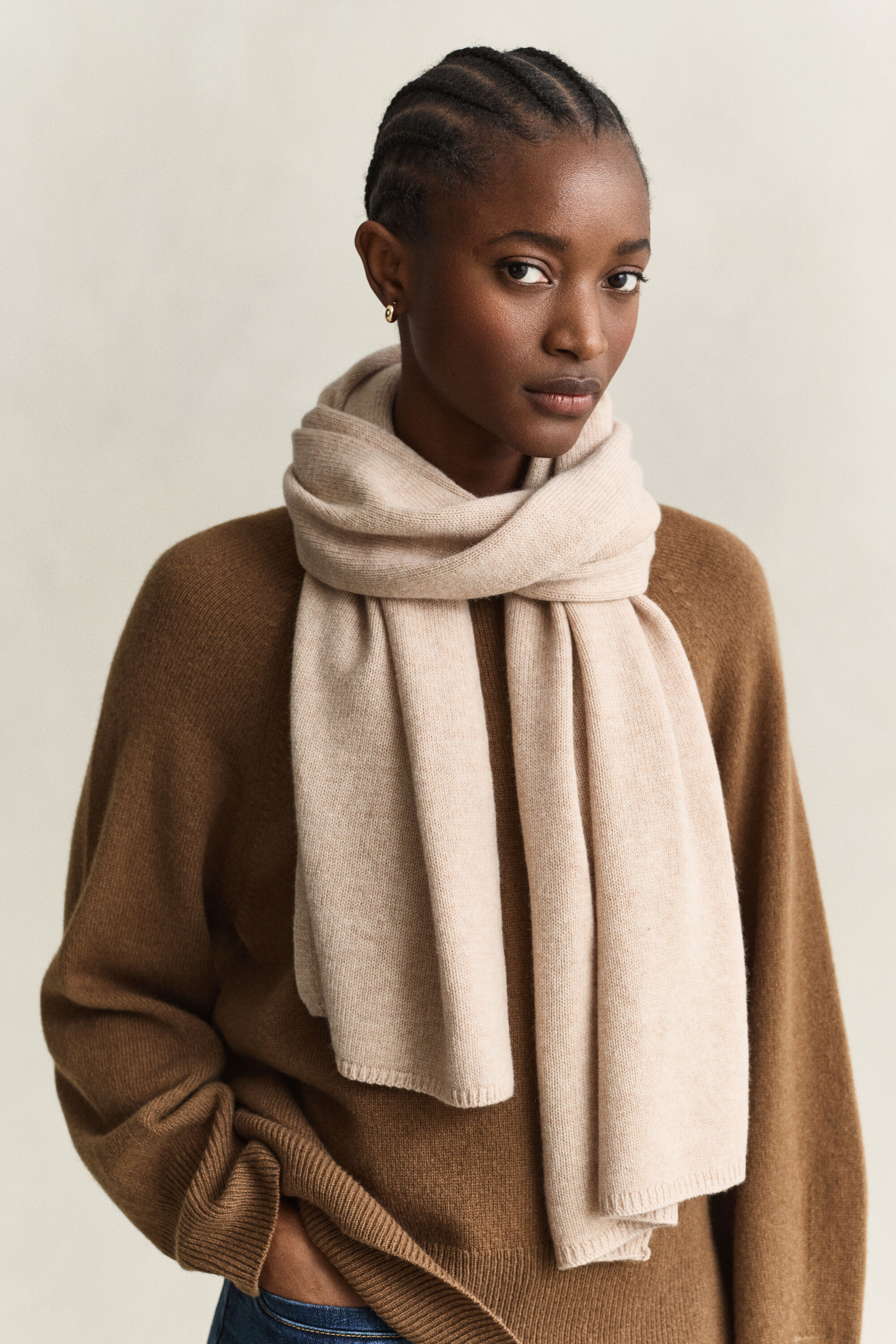 Wool Cashmere Scarf