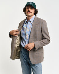 Regular Fit Glen Check Blazer