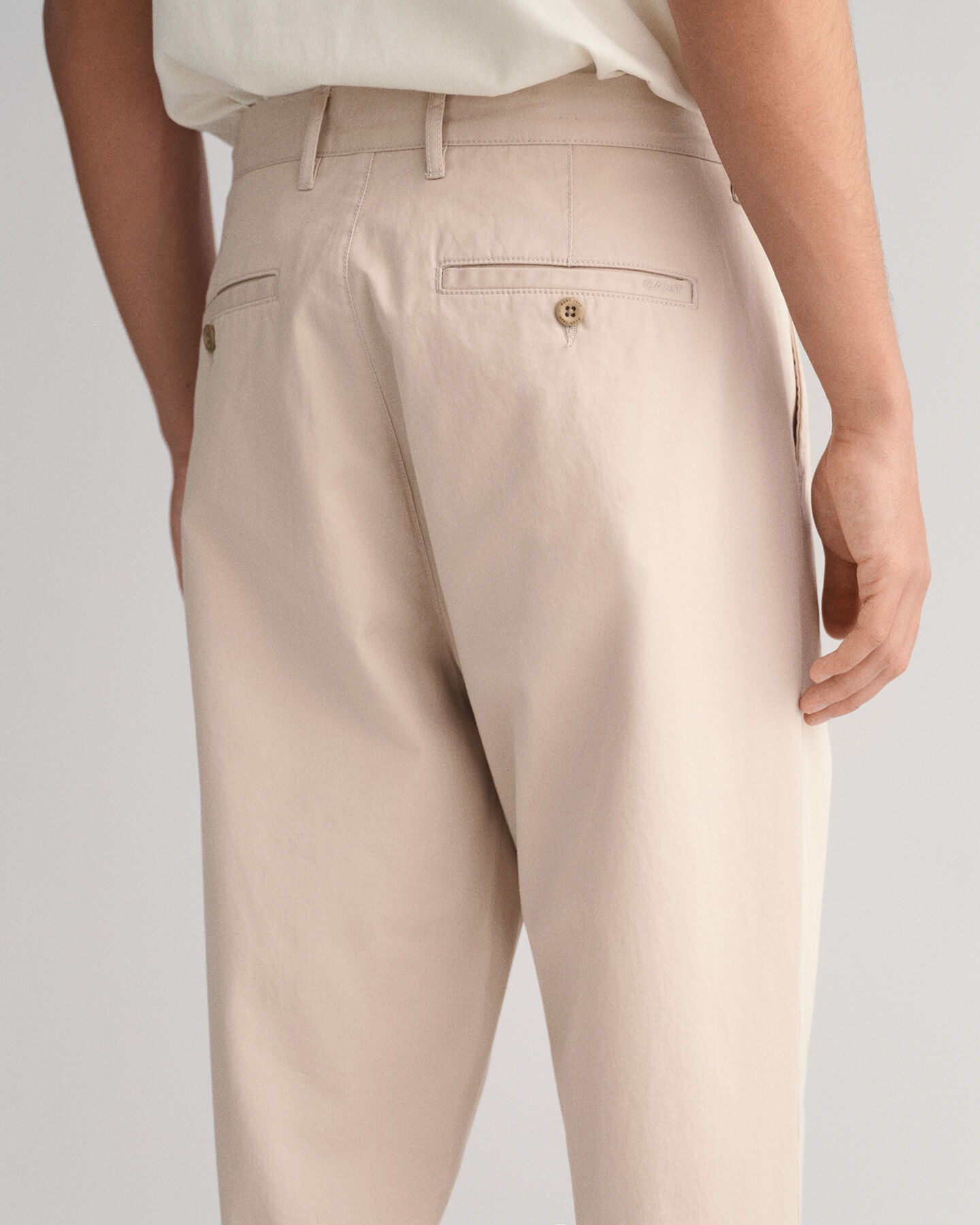 Slim Fit Fit Pleated Twill Chinos