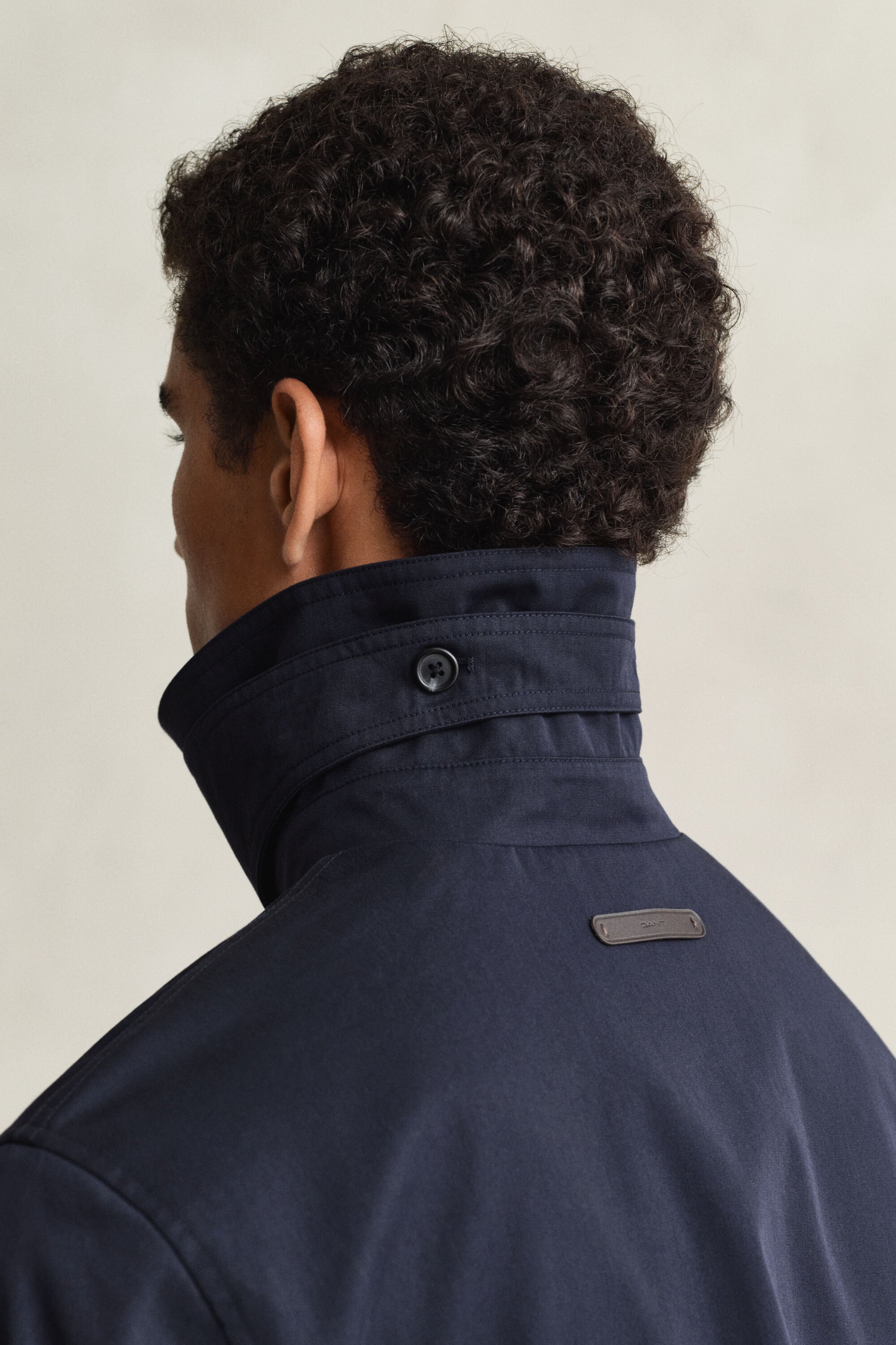 Cotton Blend Trench Coat