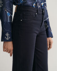 Cropped Wide Color Jeans