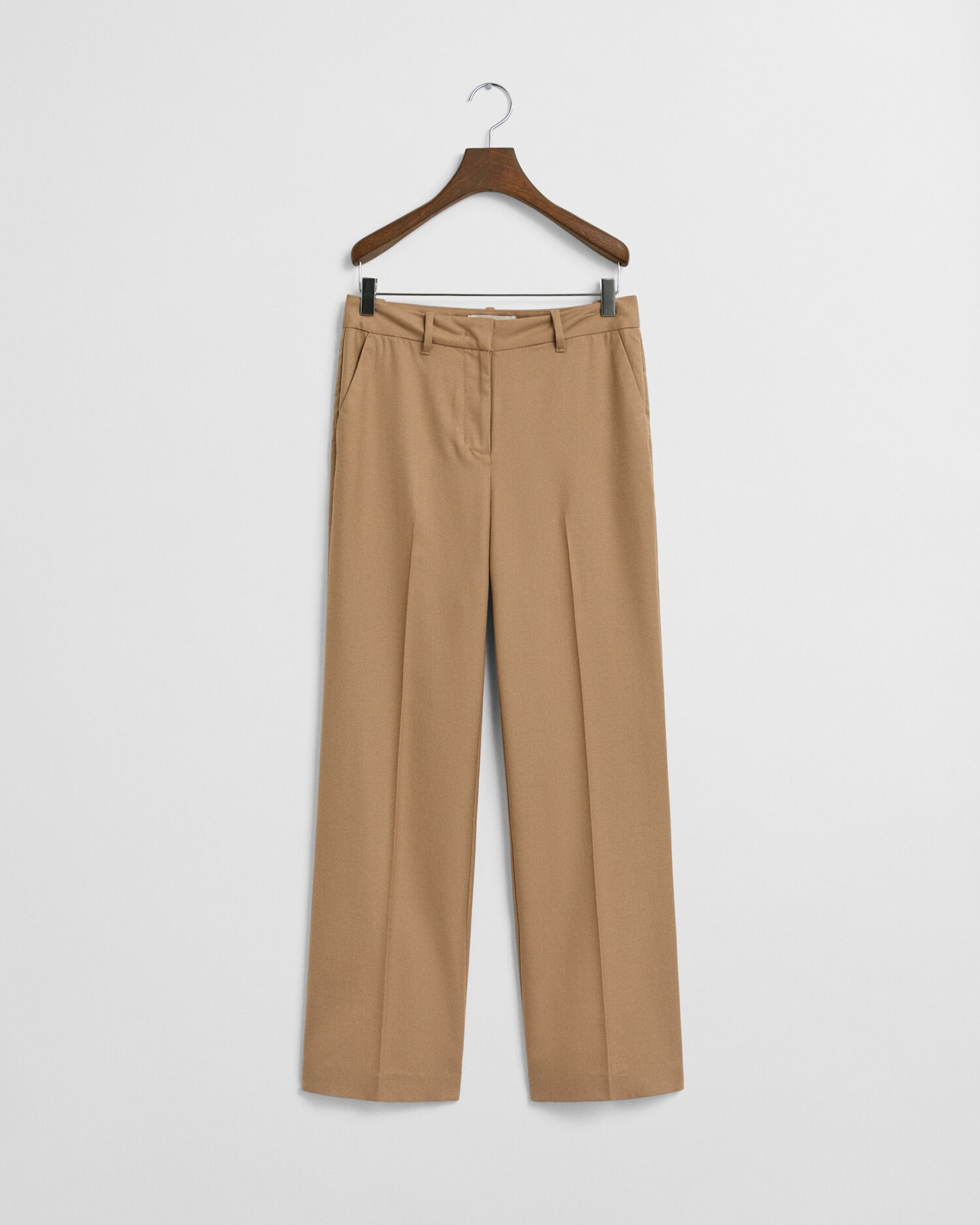 Tailored Wool Blend Pants