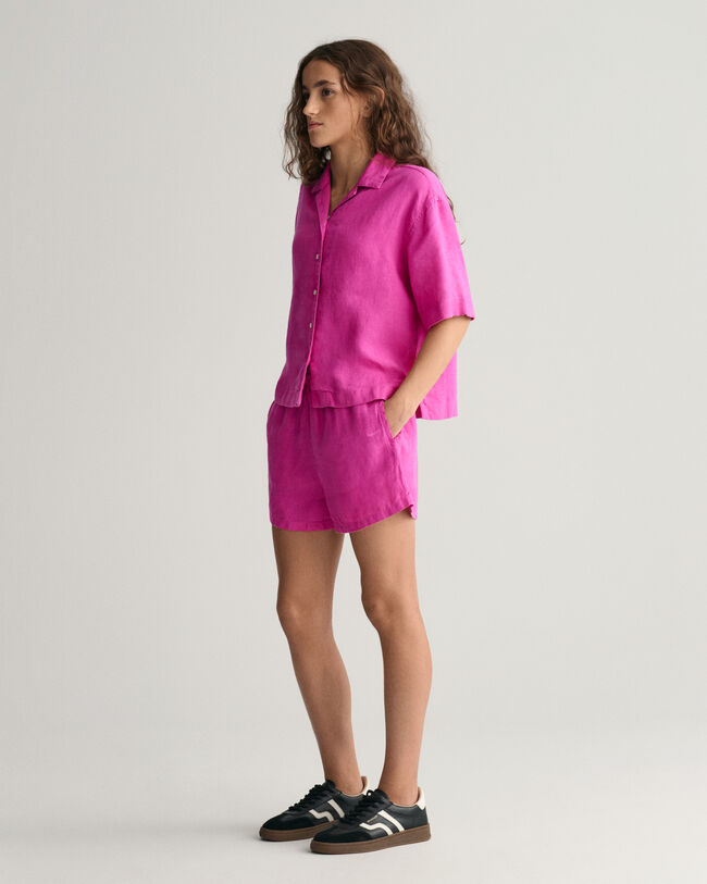 Teen Girls Linen Shorts