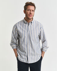 Relaxed Fit Striped Heritage Oxford Shirt
