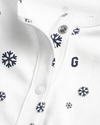 Baby Snowflake & G Print Pajamas