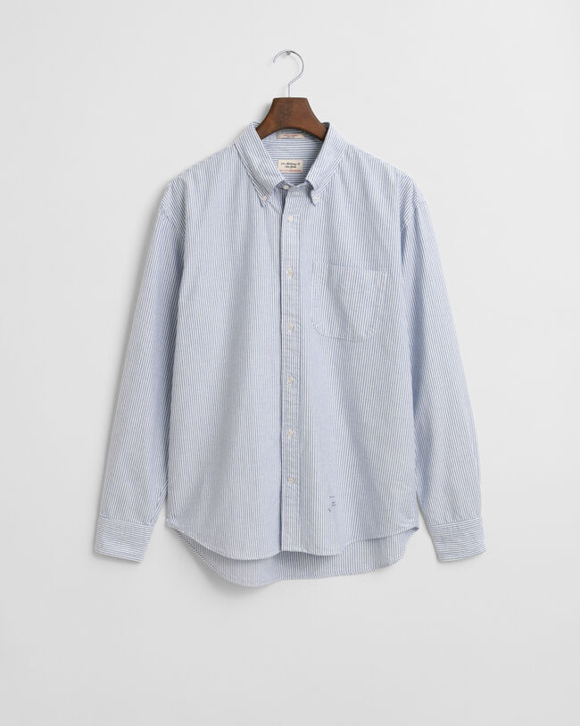 Relaxed Fit US Oxford Banker Stripe Shirt