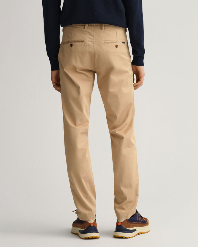 Hallden Slim Fit Twill Chinos
