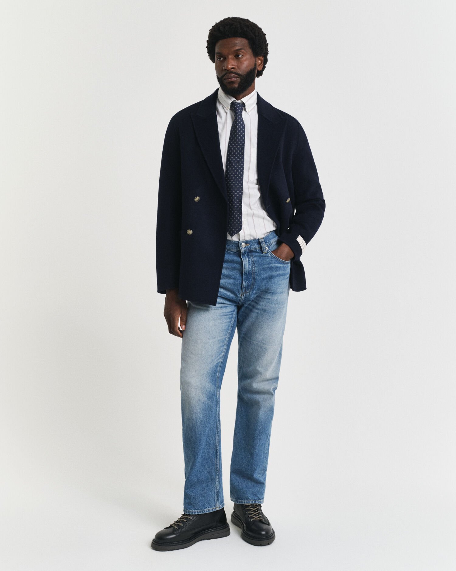 Regular Fit Striped Classic Oxford Shirt