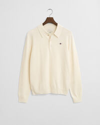 Superfine Lambswool Polo Sweater