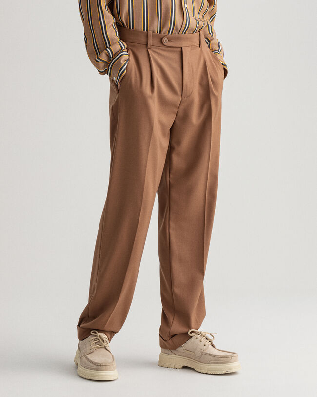 Fluid Pleated Pants