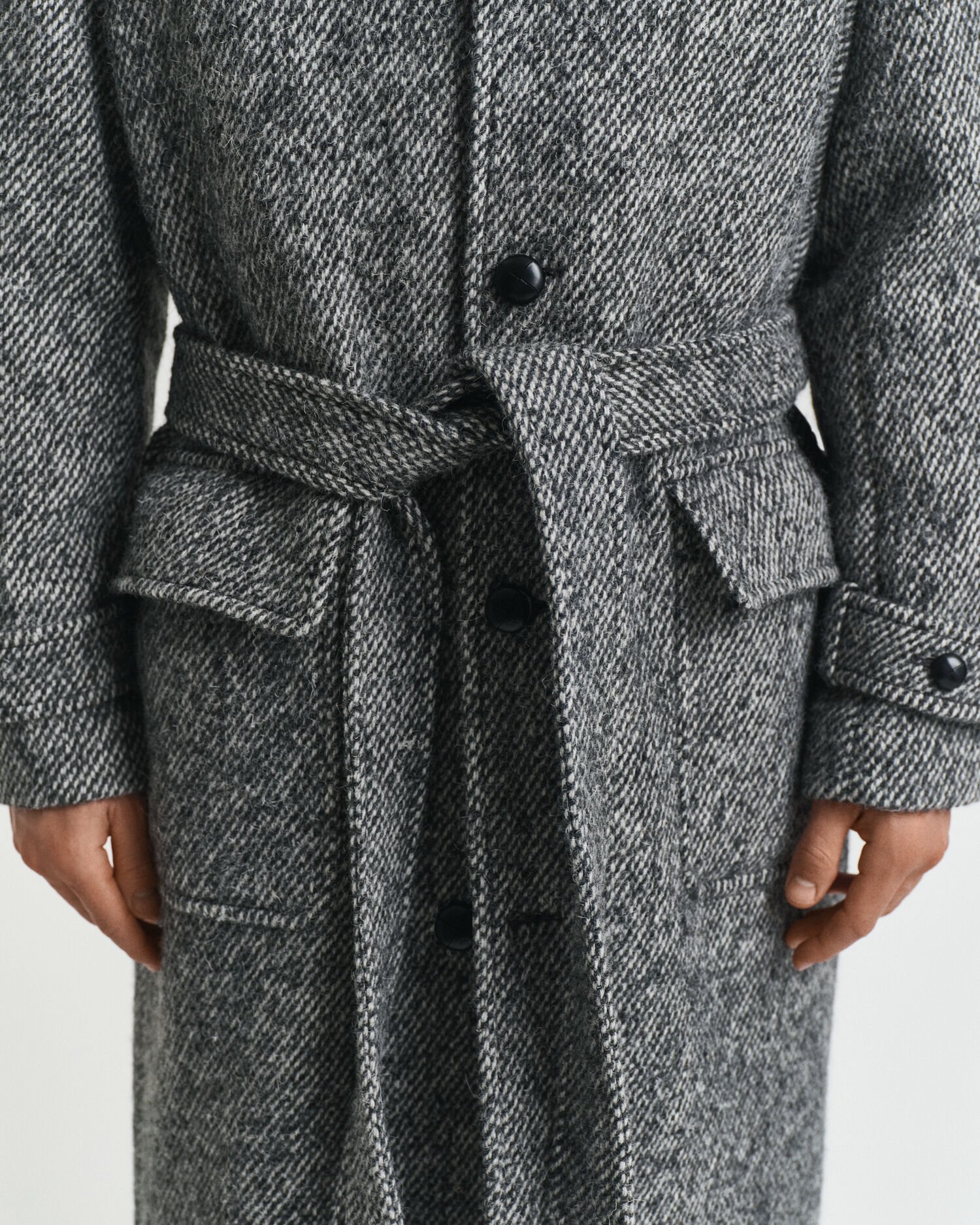 Tweed Wool Coat