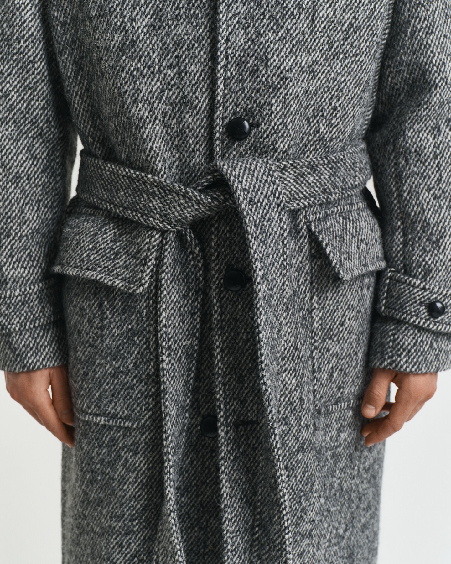 Tweed Wool Coat