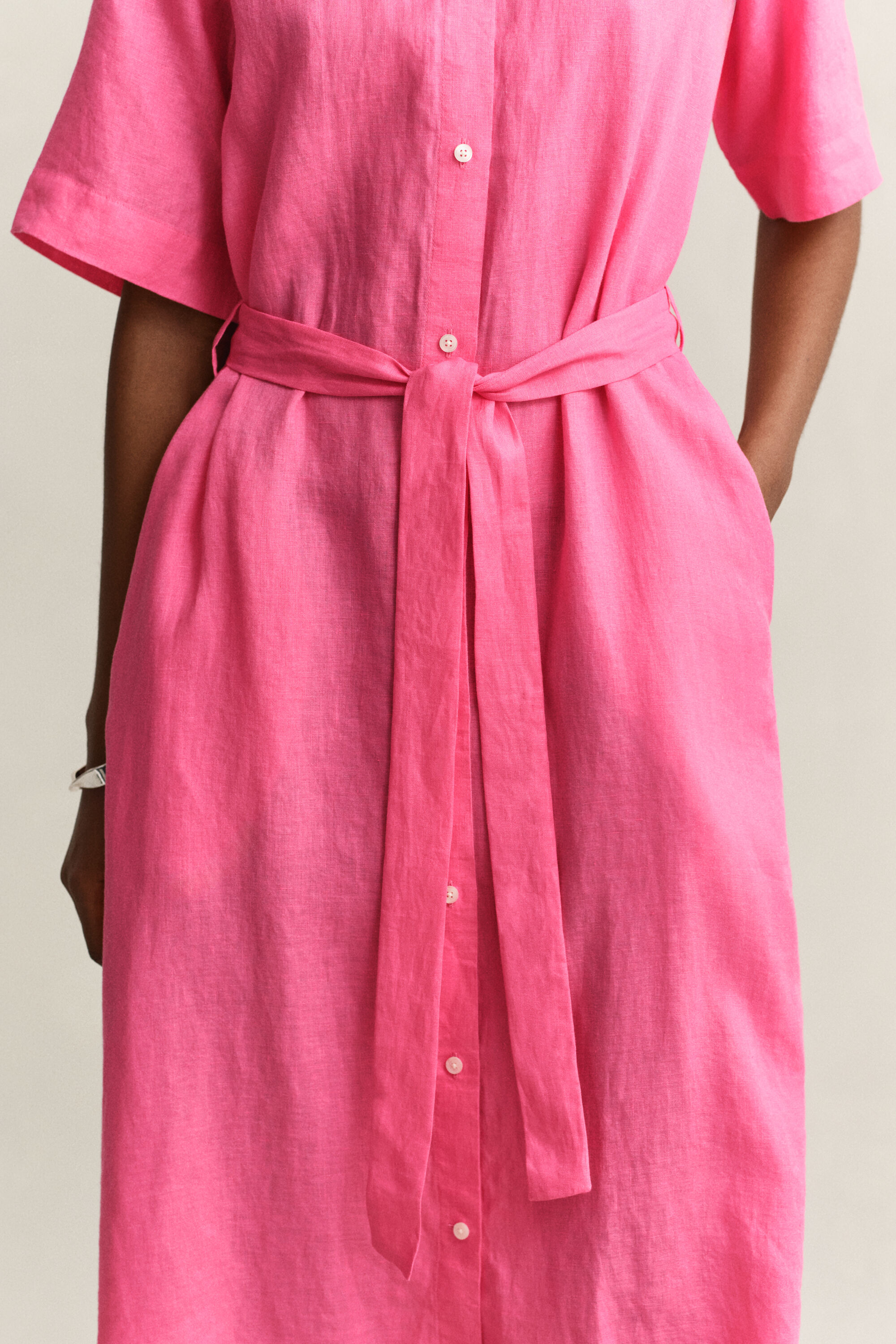 Linen Shirt Dress