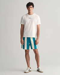 Striped Drawcord Shorts
