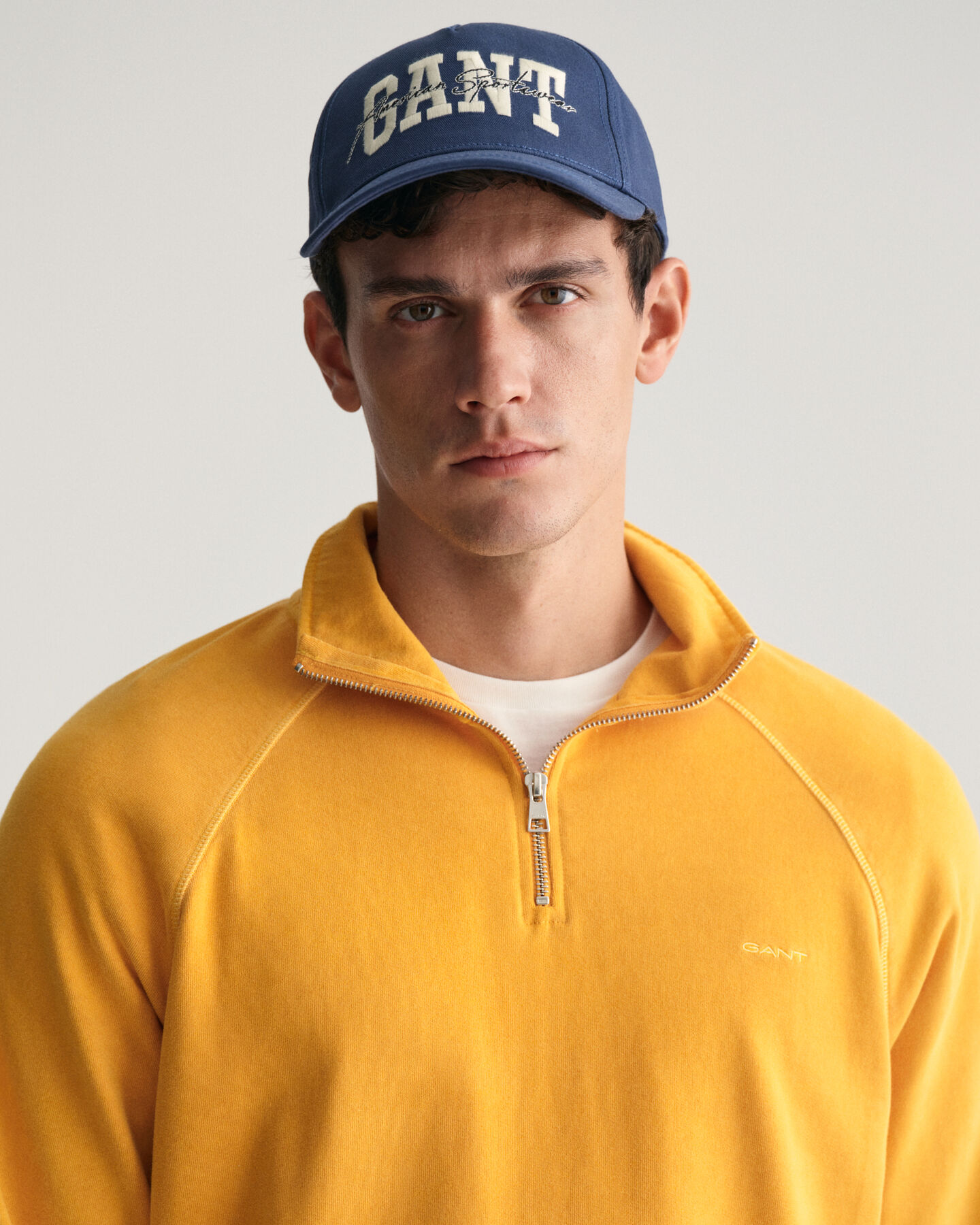 Sunfaded Half-Zip Sweatshirt