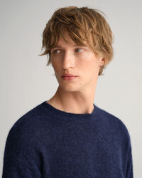 Alpaca Blend Crew Neck Sweater