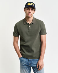 Waffle Textured Polo Shirt