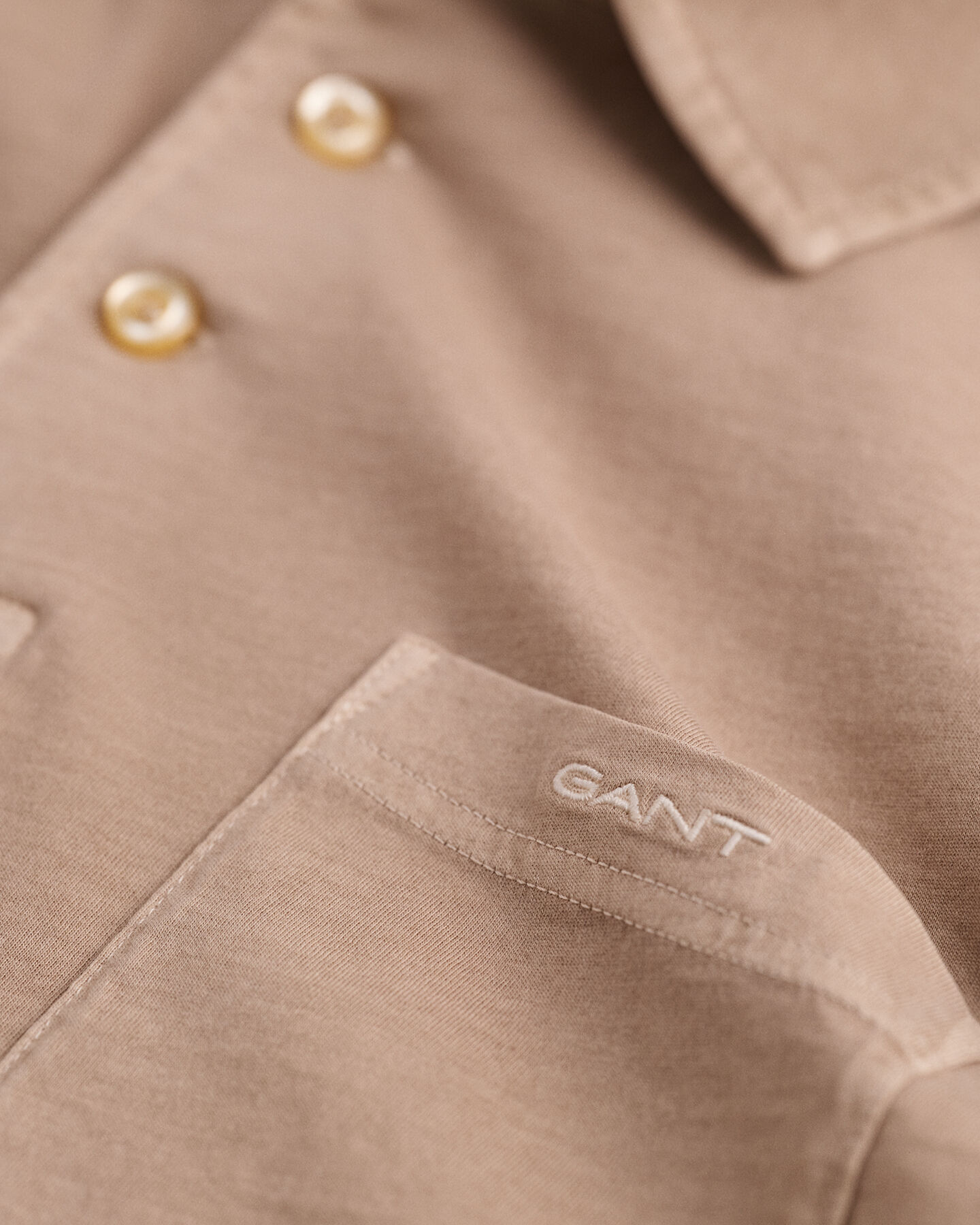 Sunfaded Jersey Polo Shirt