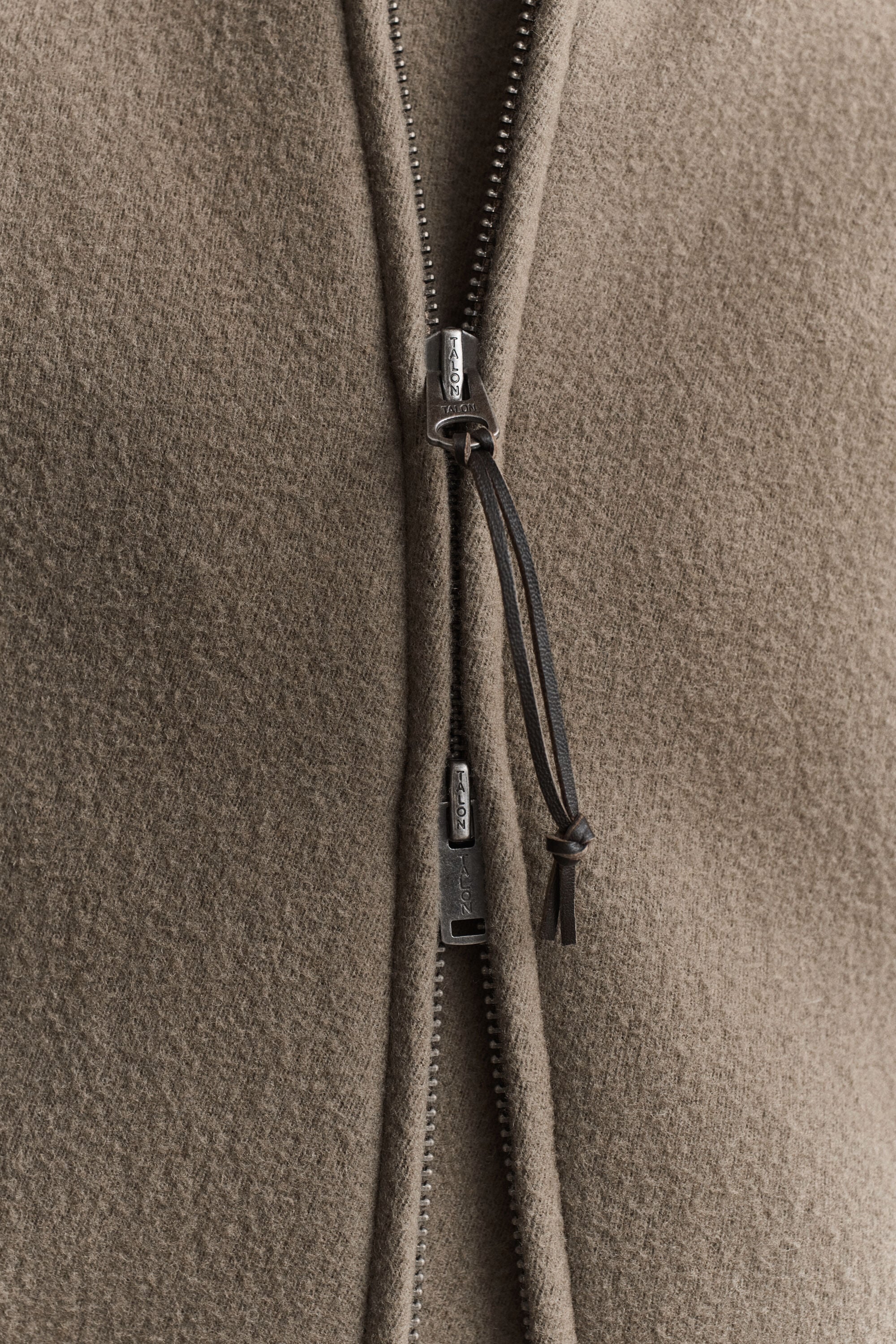 Wool Shearling Aviator Jacket