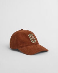 G Badge Corduroy Cap