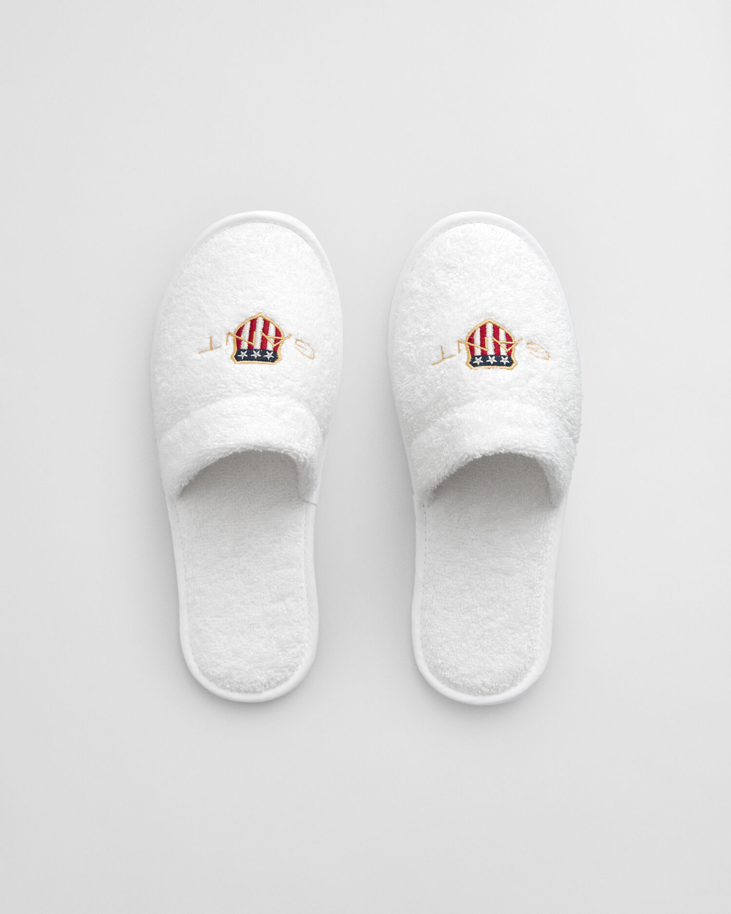Archive Shield Terry Cloth Slippers