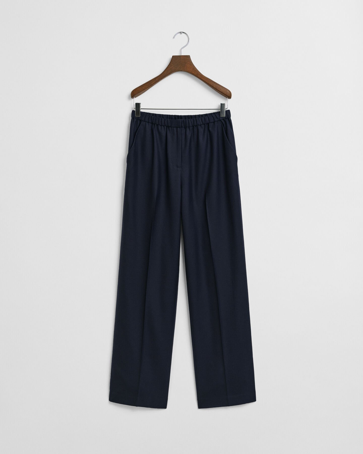 Wool Blend Pull-On Pants