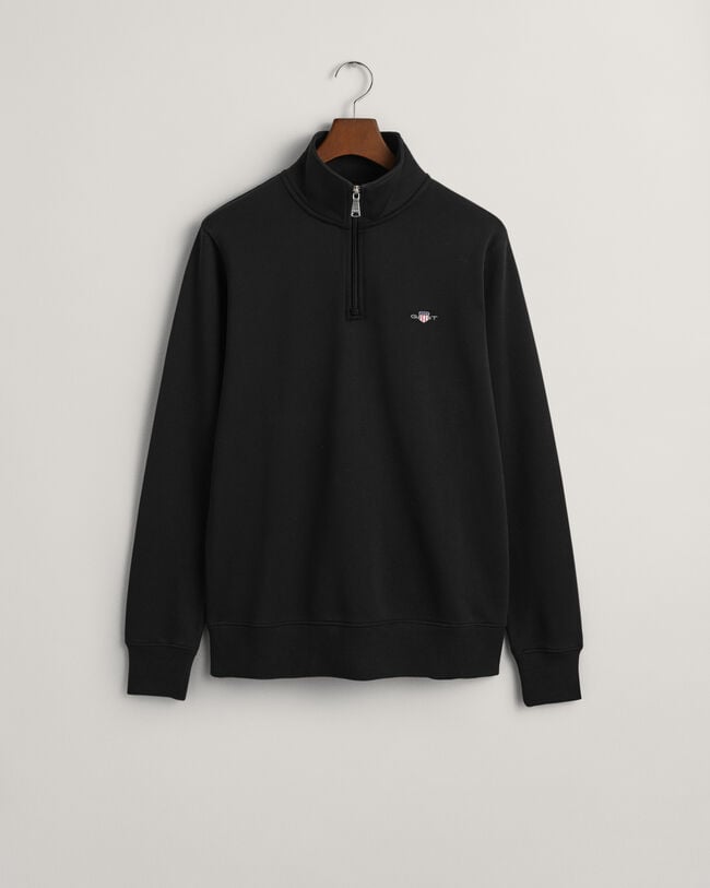 Seasonal Essential Embroidered Archive Shield Half-Zip Sweatshirt