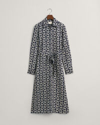 G Patterned Shirt Dress