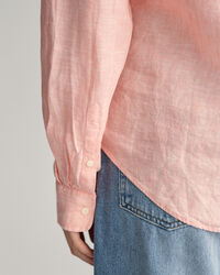 Regular Fit Linen Chambray Shirt