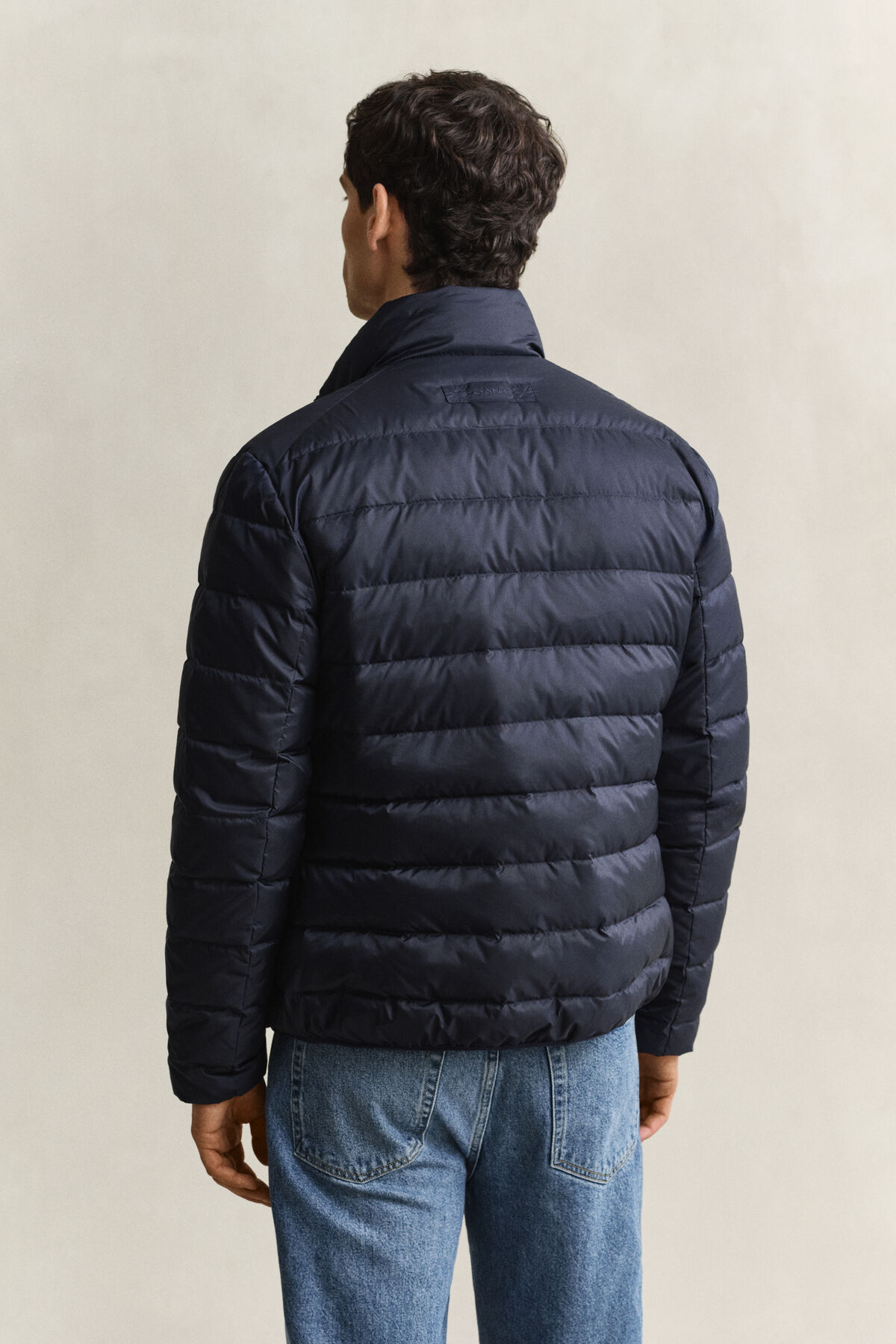 Light Down Jacket — EVENING BLUE