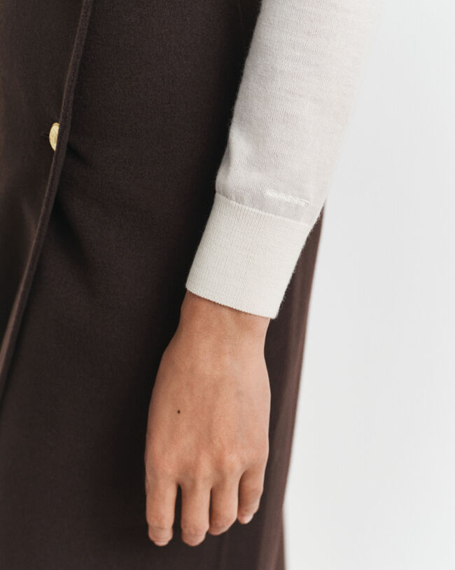 Extra Fine Merino Wool Turtleneck Sweater