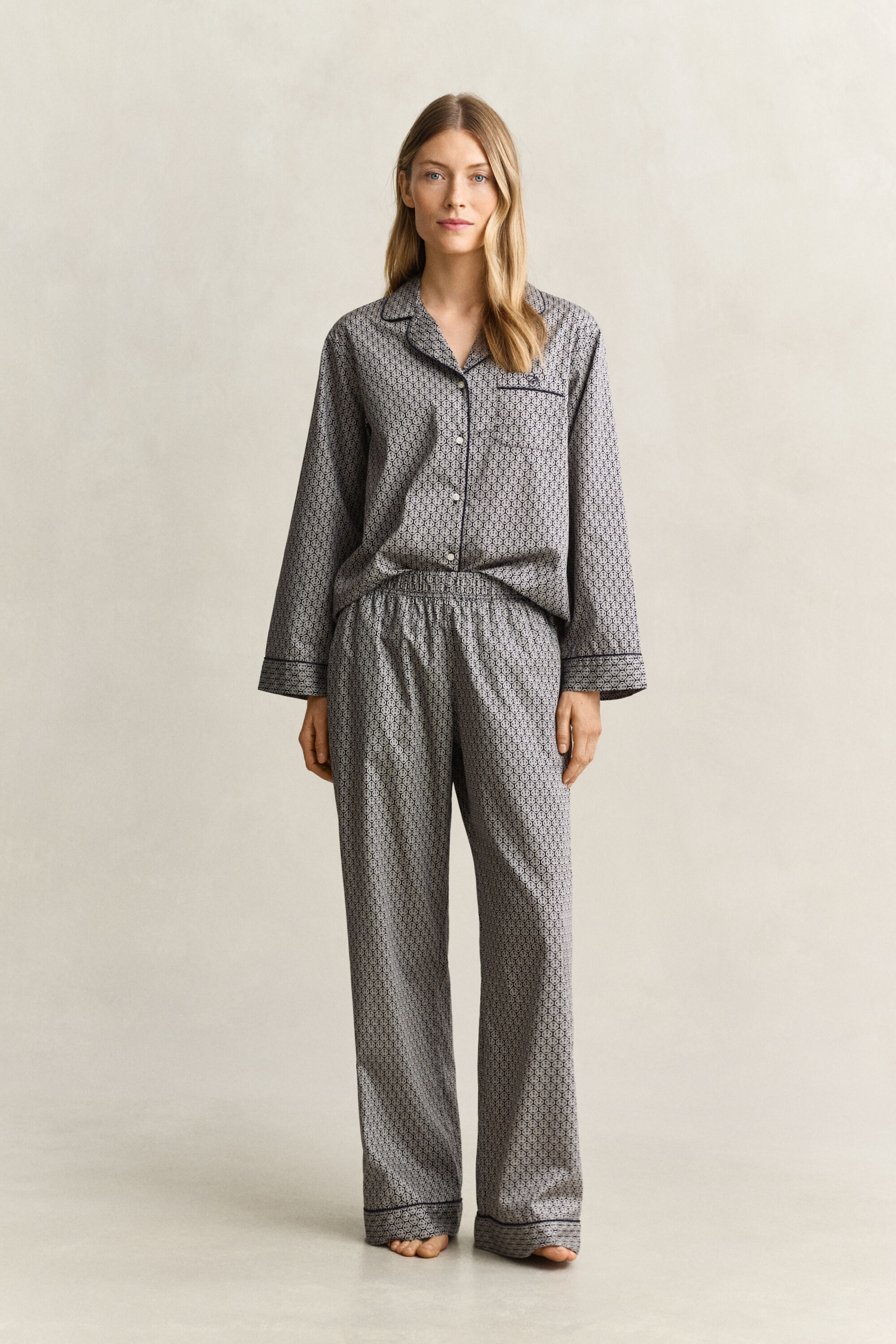 Printed Pajama Set