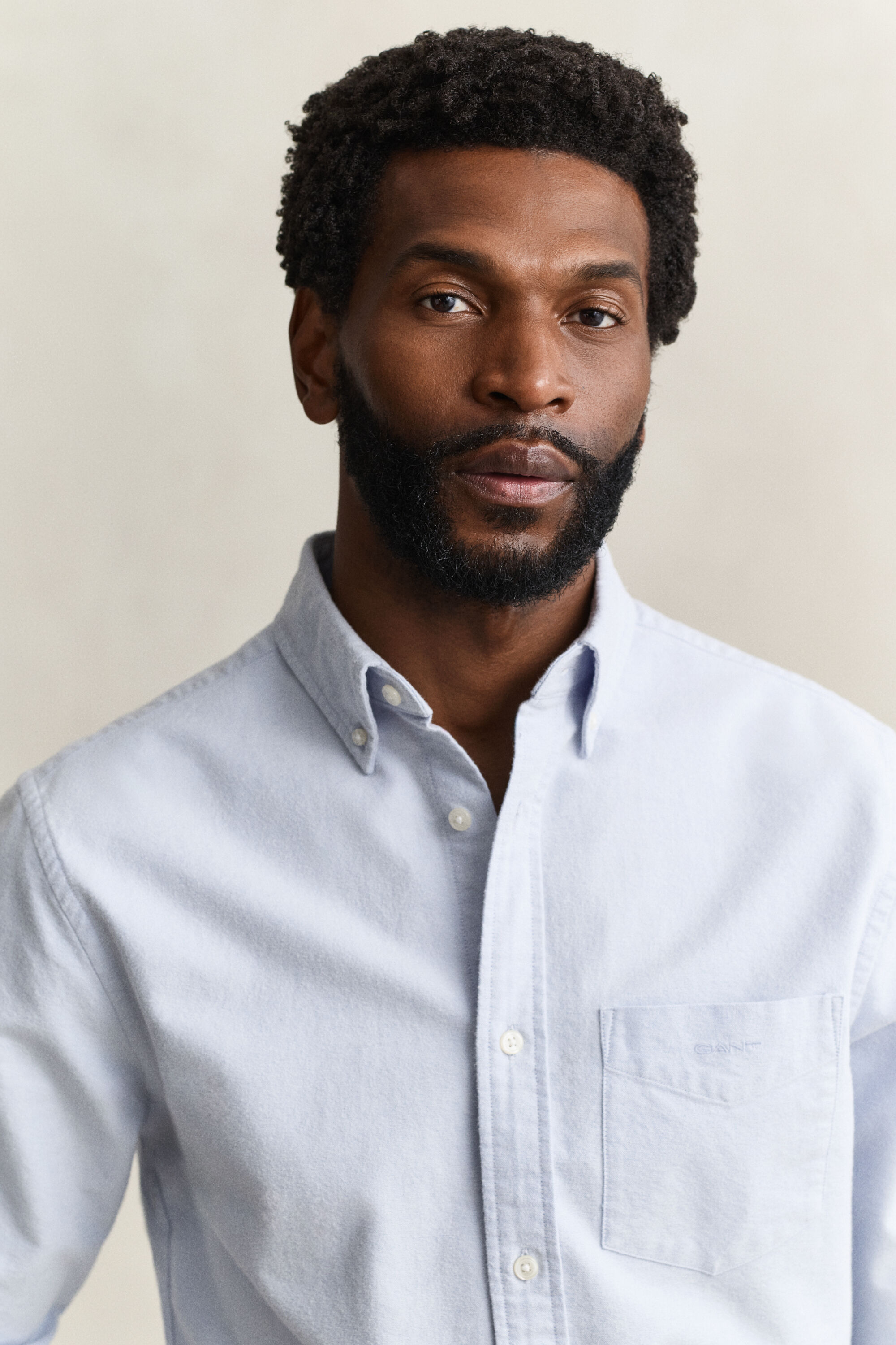 Brushed Oxford Shirt — CLEAR SKY